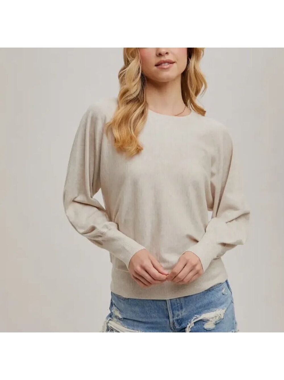 CLEAR OUT!!! Lightweight Knit Sweater Pullover